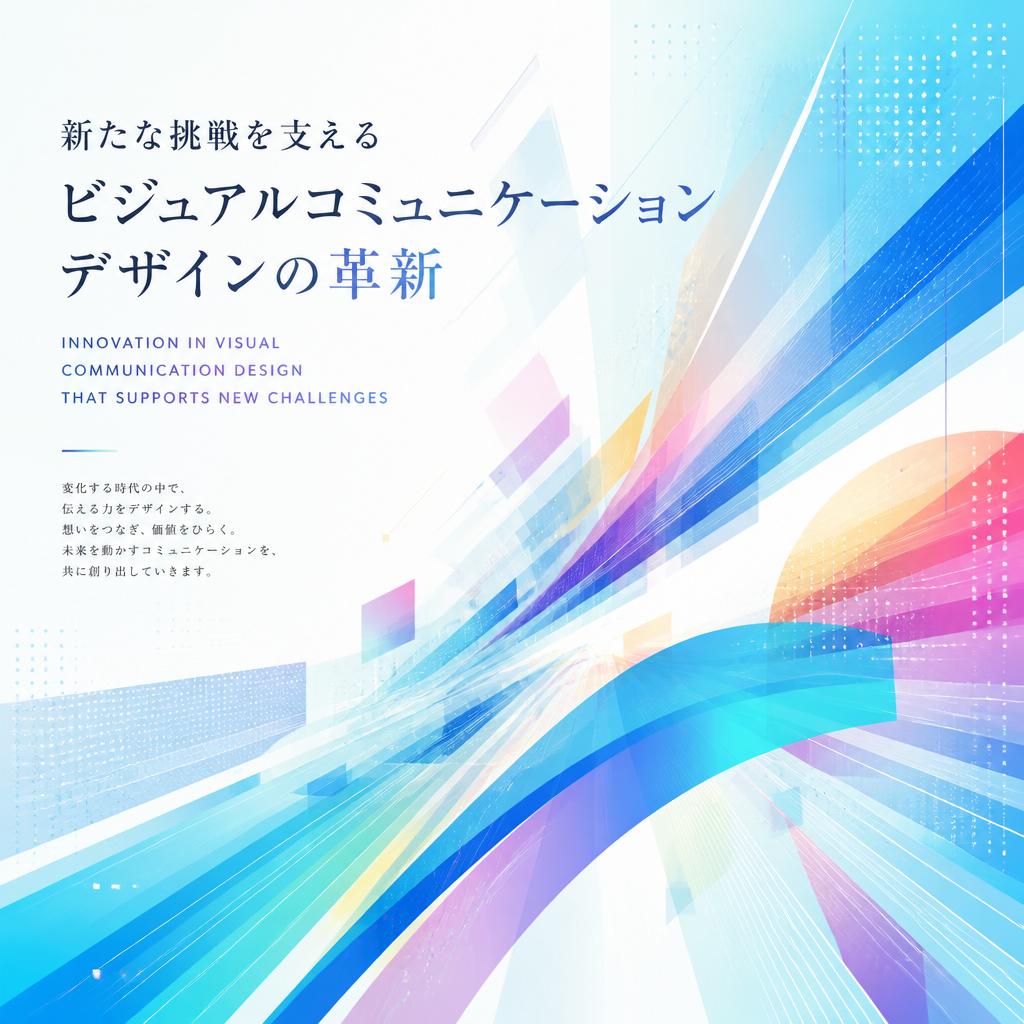 新たな挑戦を支えるビジュアルコミュニケーションデザインの革新