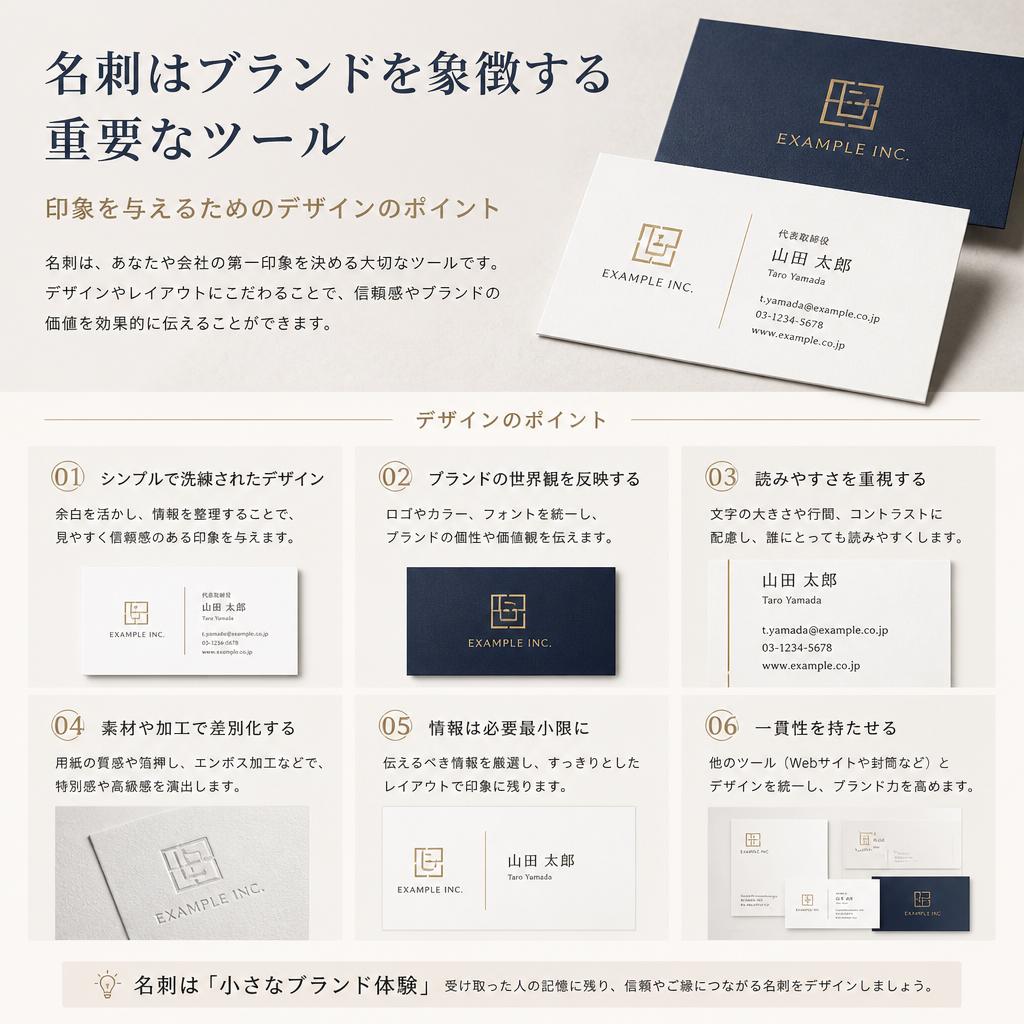 3. 名刺デザインとその役割