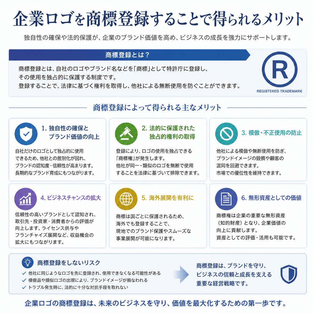 2. なぜ企業ロゴに商標登録が必要なのか