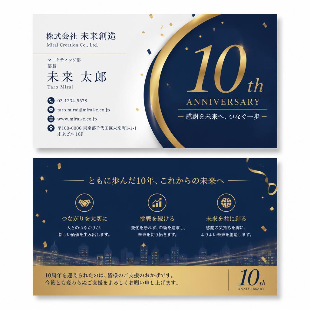 名刺デザインでブランドを強化