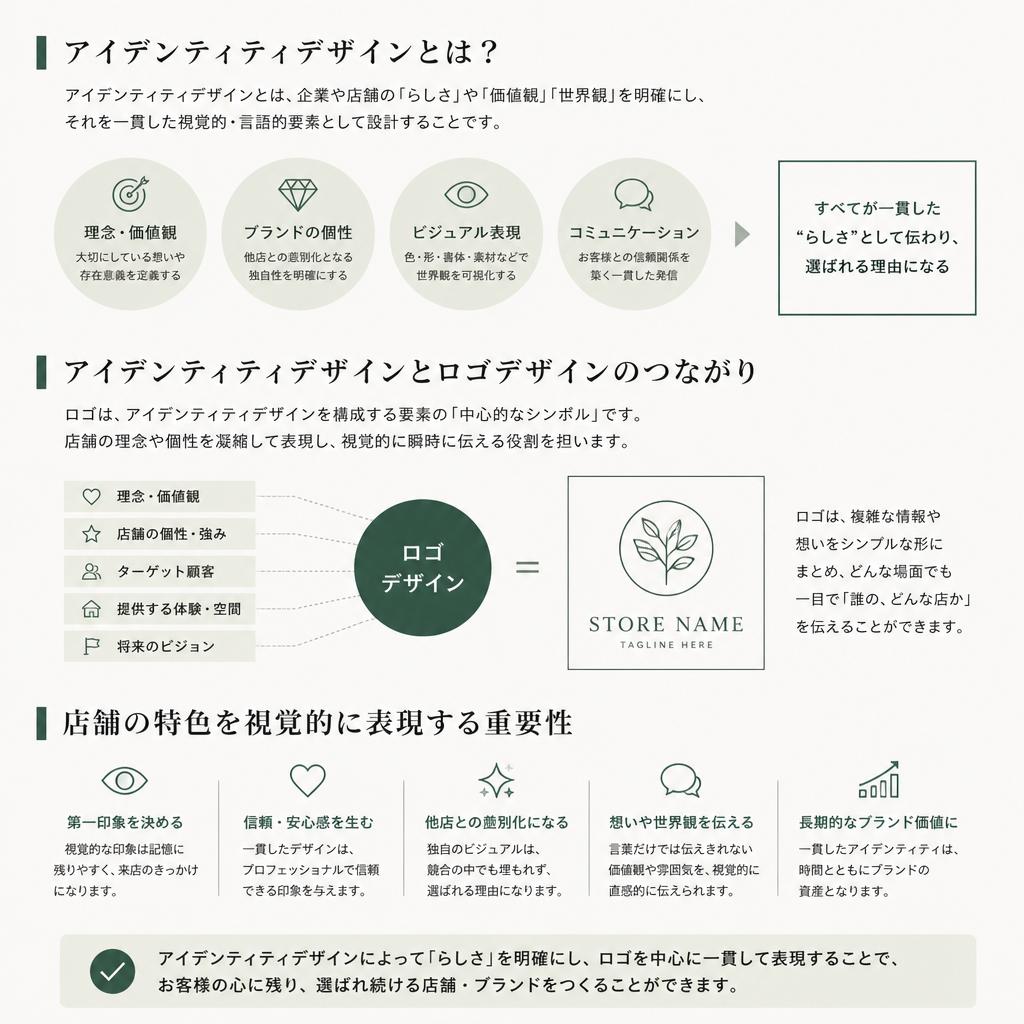 アイデンティティデザインとロゴの役割