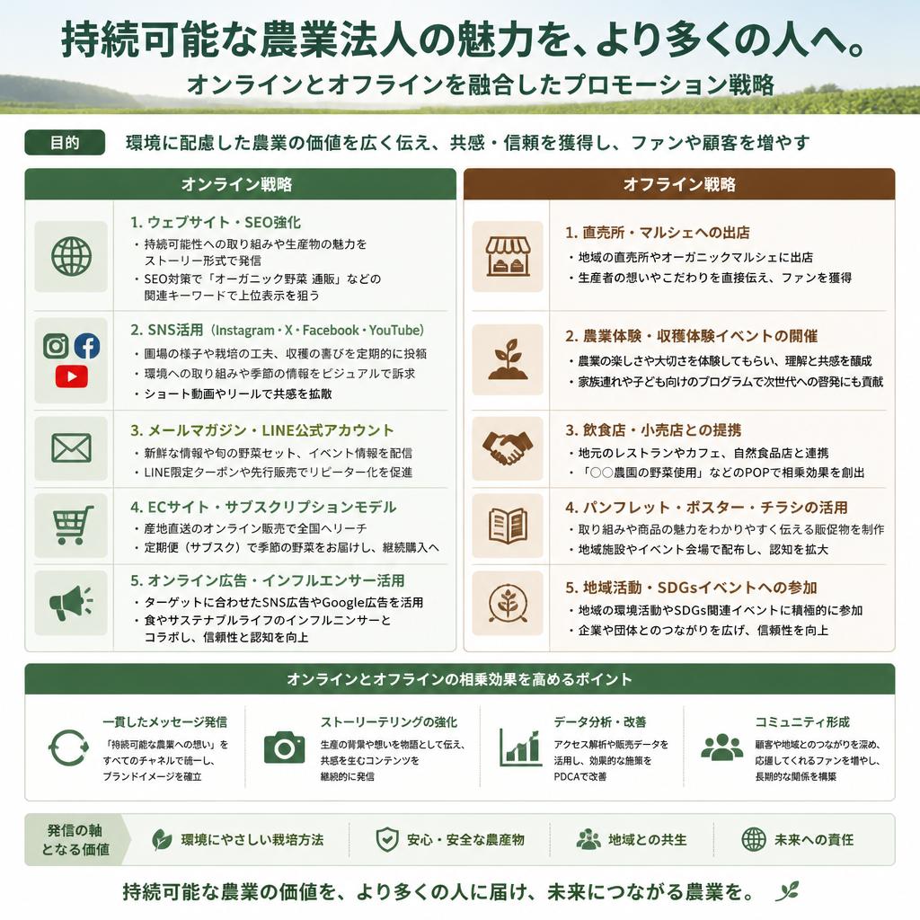インパクトのあるプロモーション手法