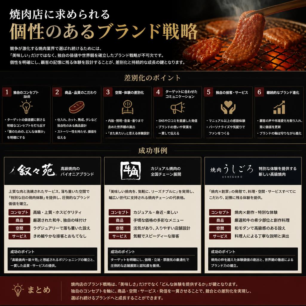 2. 飲食業界におけるユニークなアイデンティティ