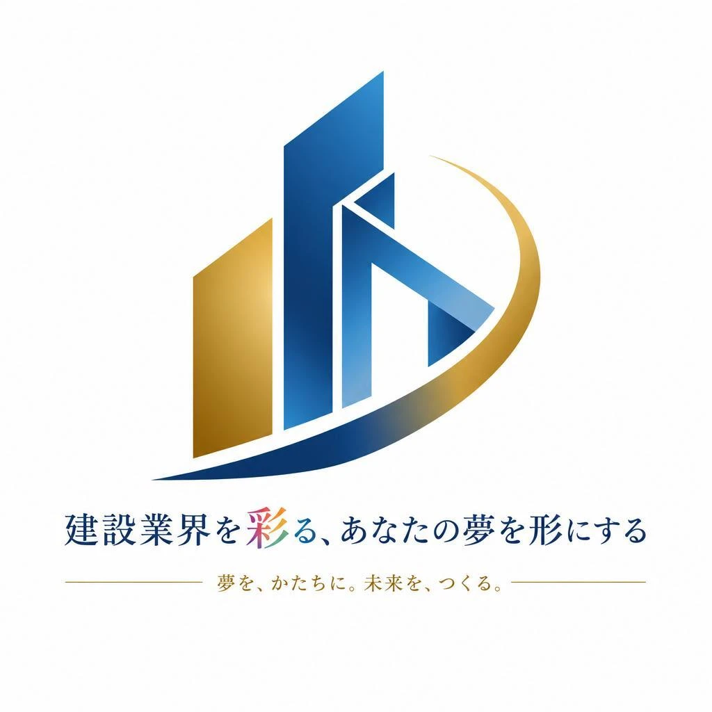 建設業界を彩る、あなたの夢を形にするロゴデザイン