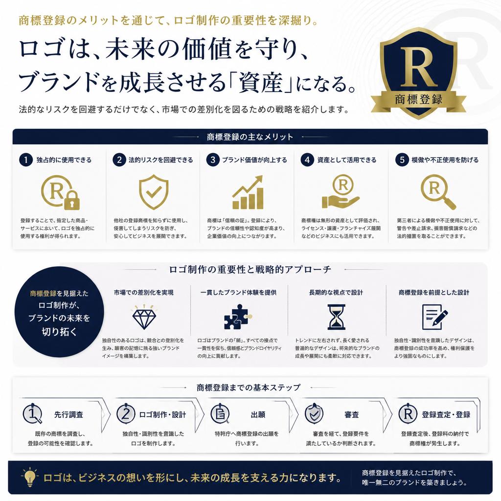 2. 商標登録のメリット