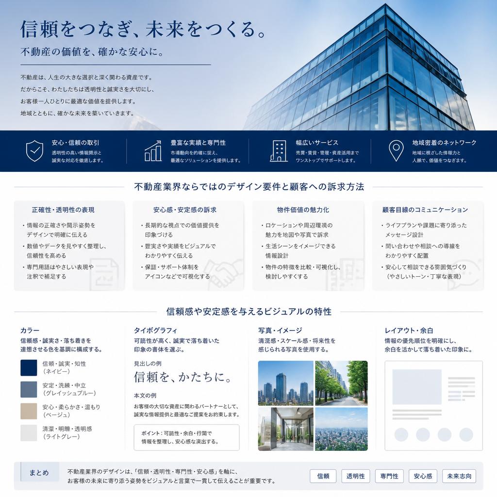 3. 不動産業界に特化したデザイン