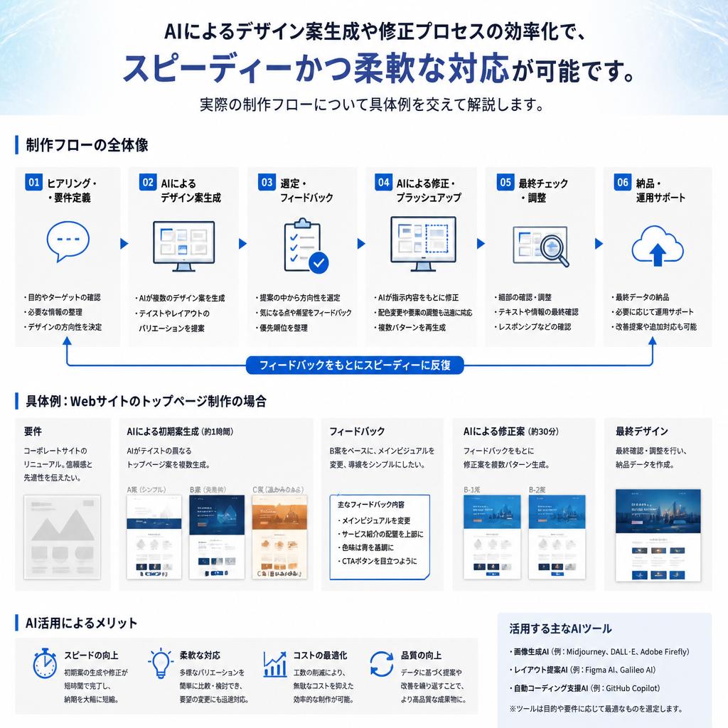 AIを活用した制作プロセス