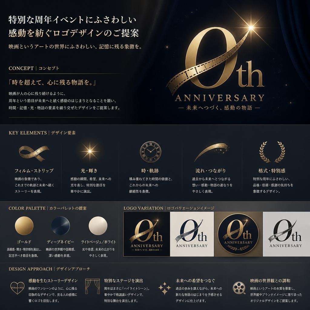 周年イベントの特別感を演出