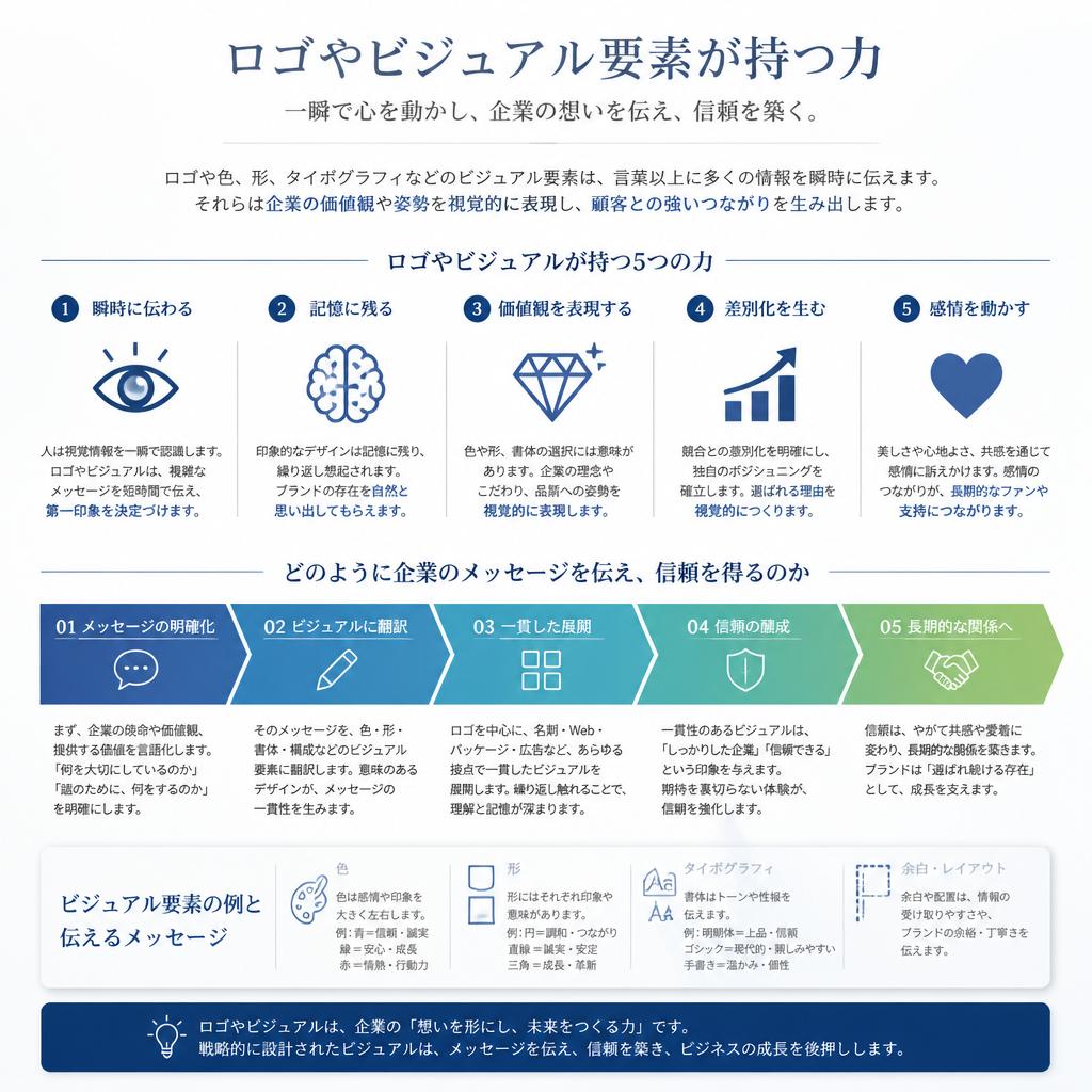 ブランド力を高めるためのグラフィックデザイン