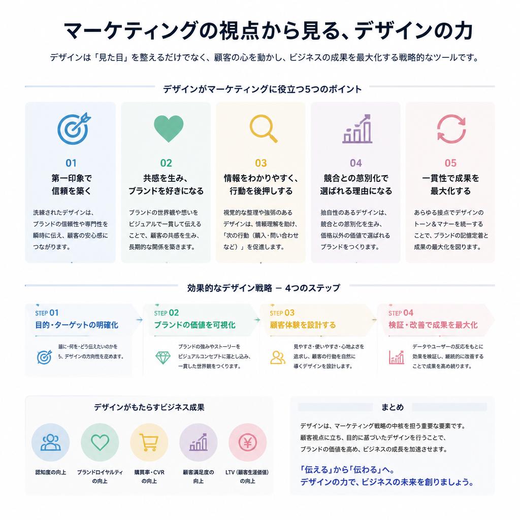 マーケティング戦略とデザインの連携