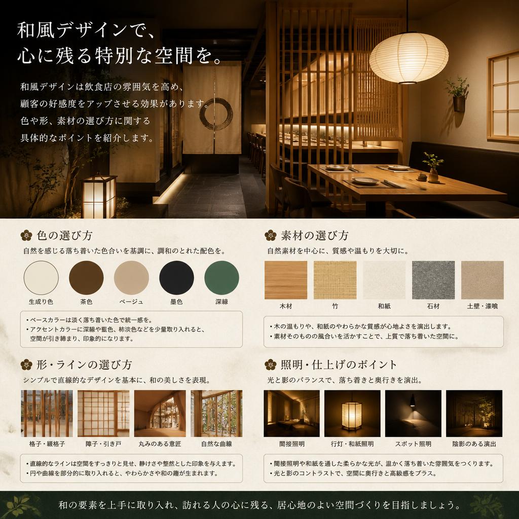 和風デザインの魅力とテクニック