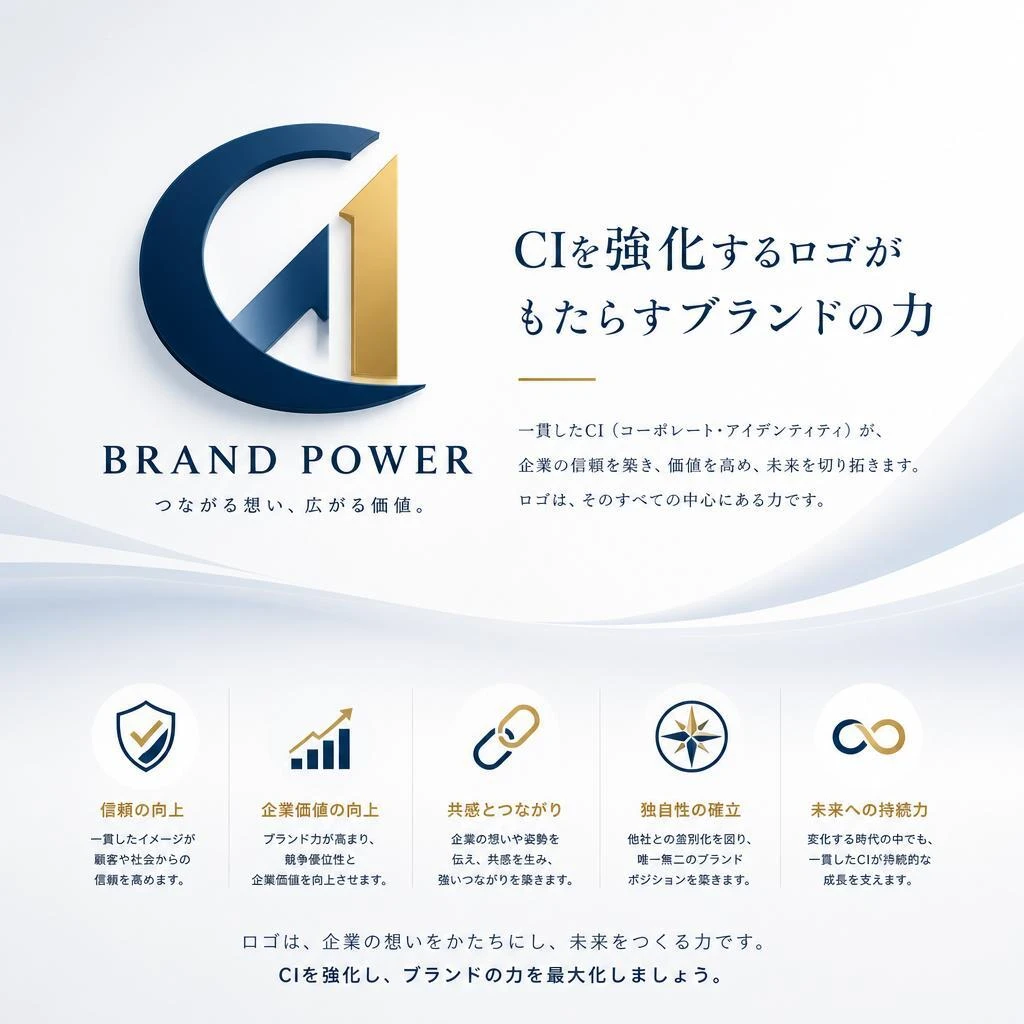 CIを強化するロゴがもたらすブランドの力