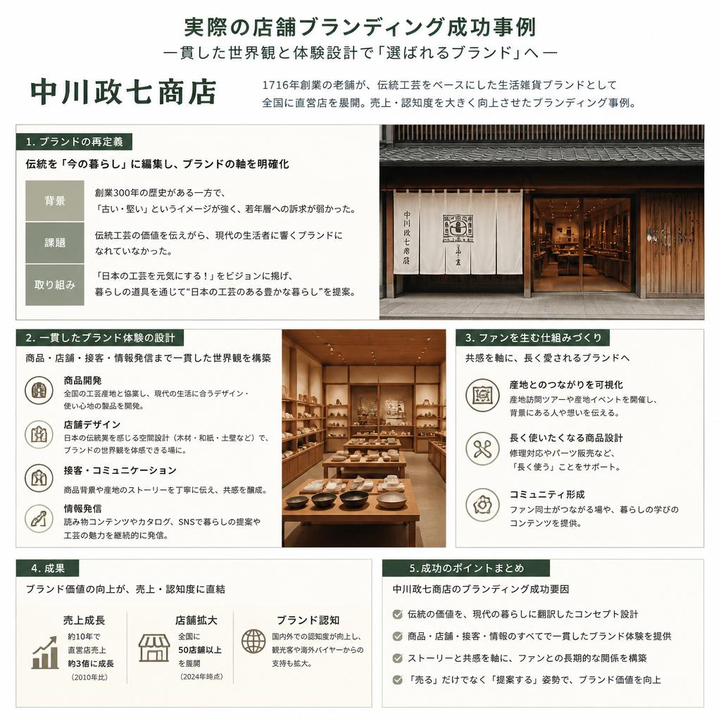 成功事例：店舗ブランディング