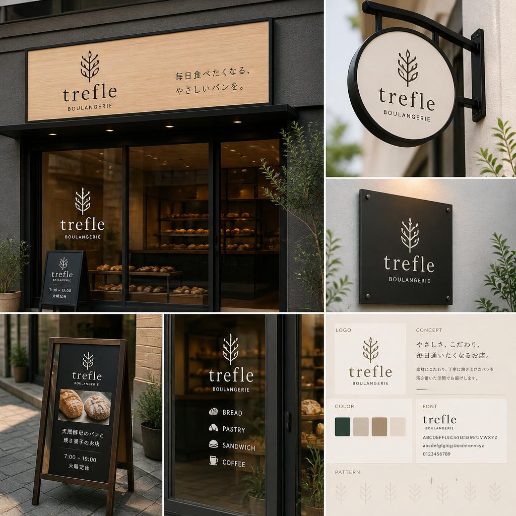 ブランディングを強化する看板デザイン