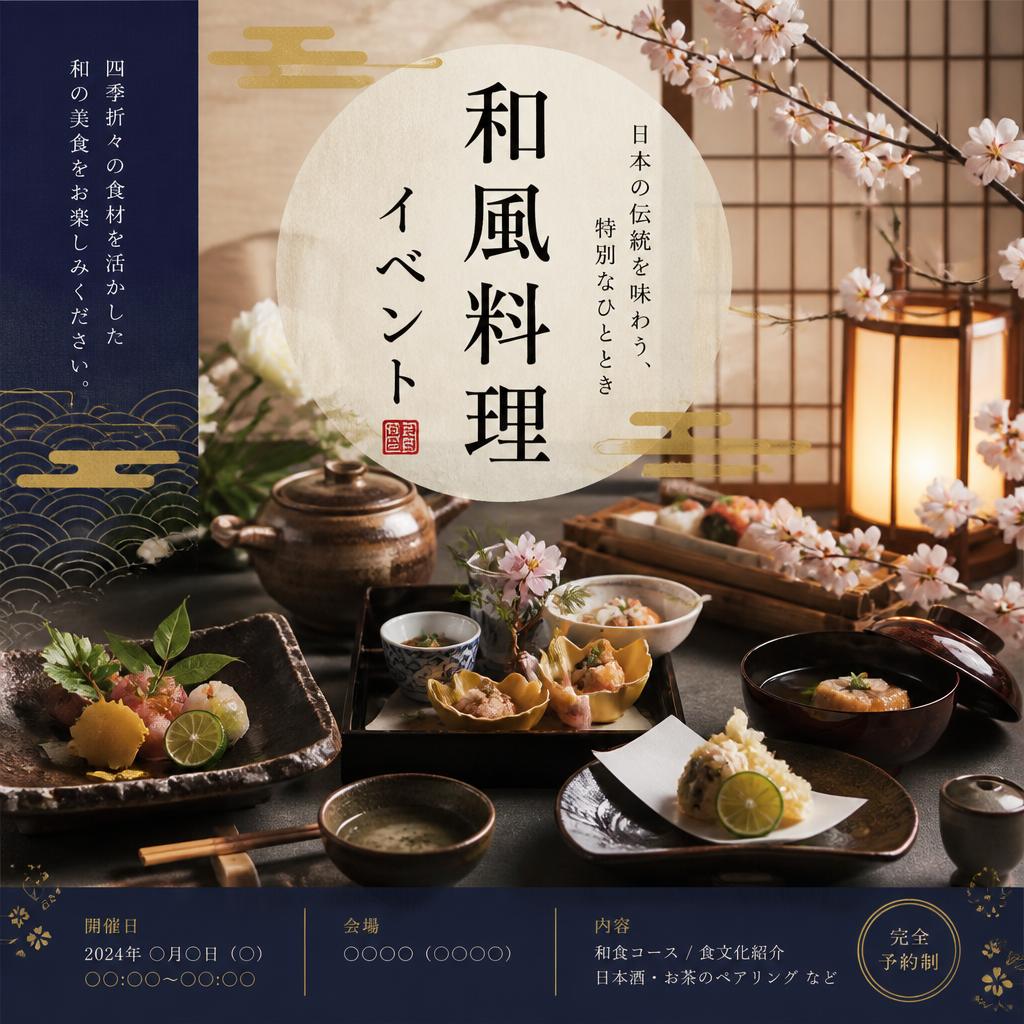 2. 和風料理を活かした特別な体験