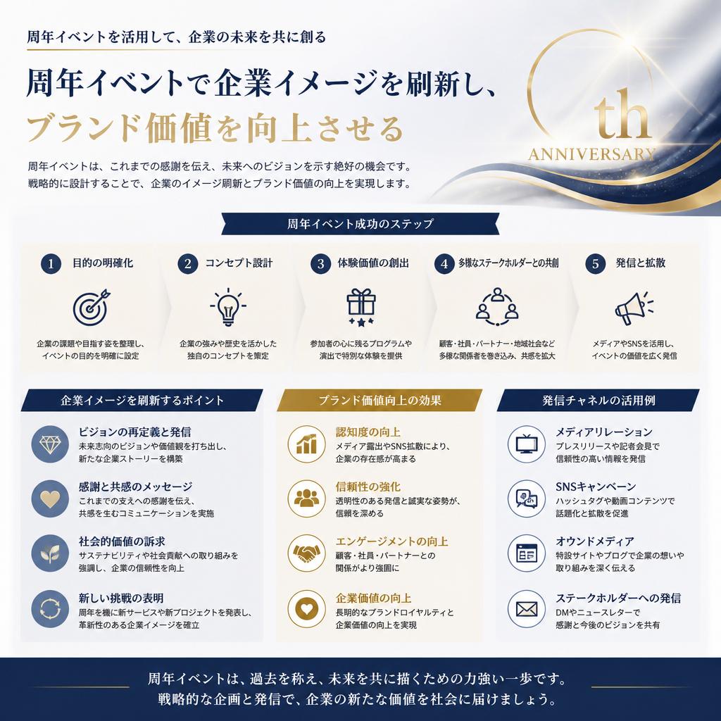 3. リブランディング戦略の一環としての周年イベント