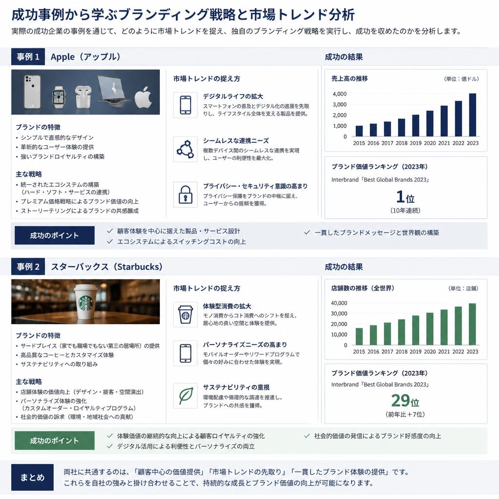 成功事例とマーケット分析