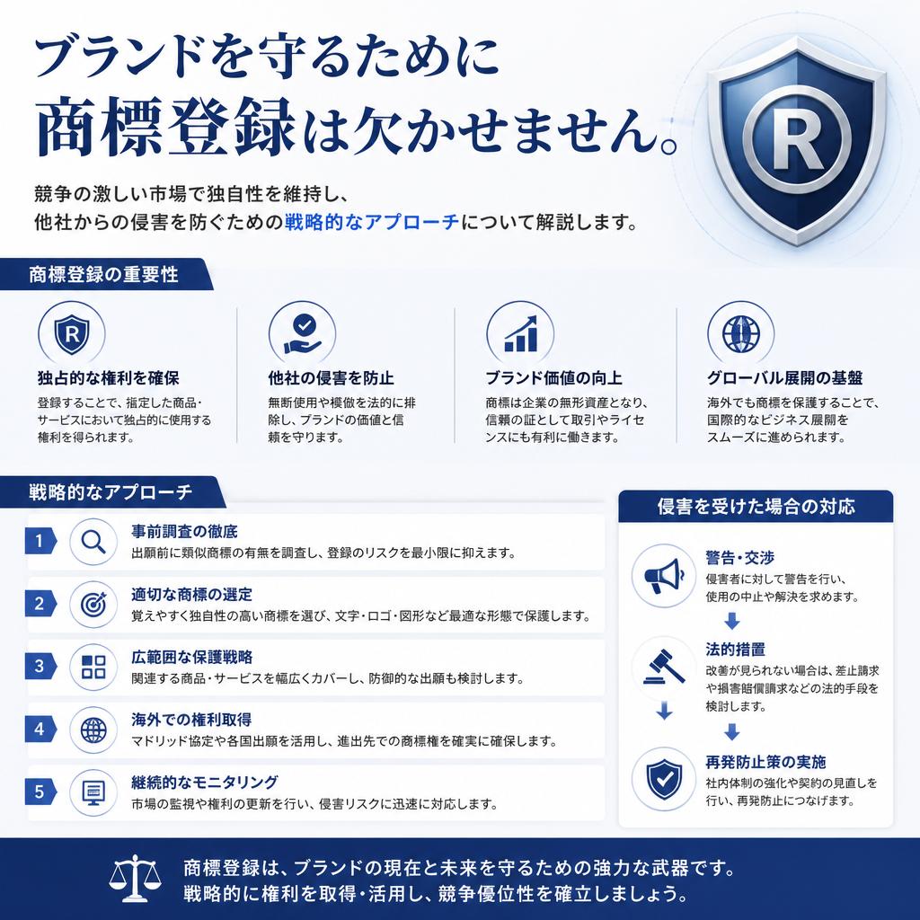2. 商標登録のメリット