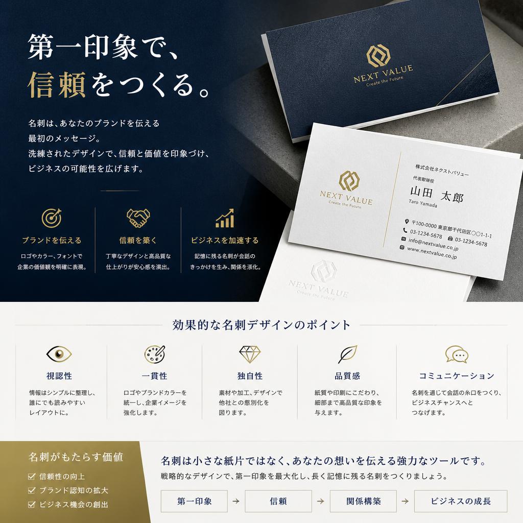 4. 名刺デザインの役割