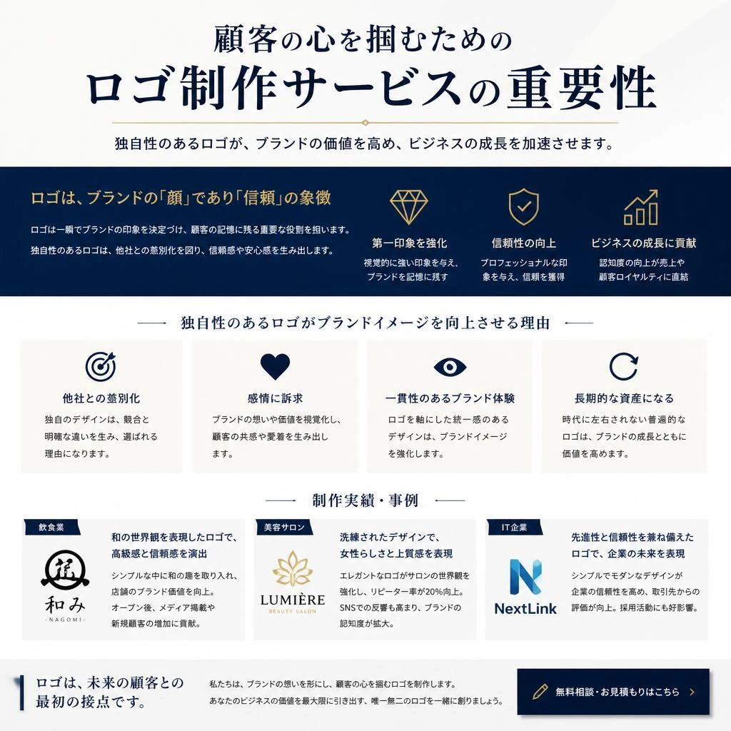 4. ロゴ制作サービスであなたの店舗をブランディング