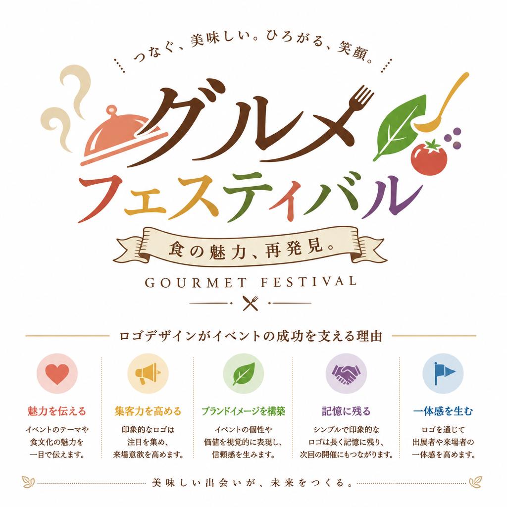 4. グルメイベントの魅力を引き出すデザイン