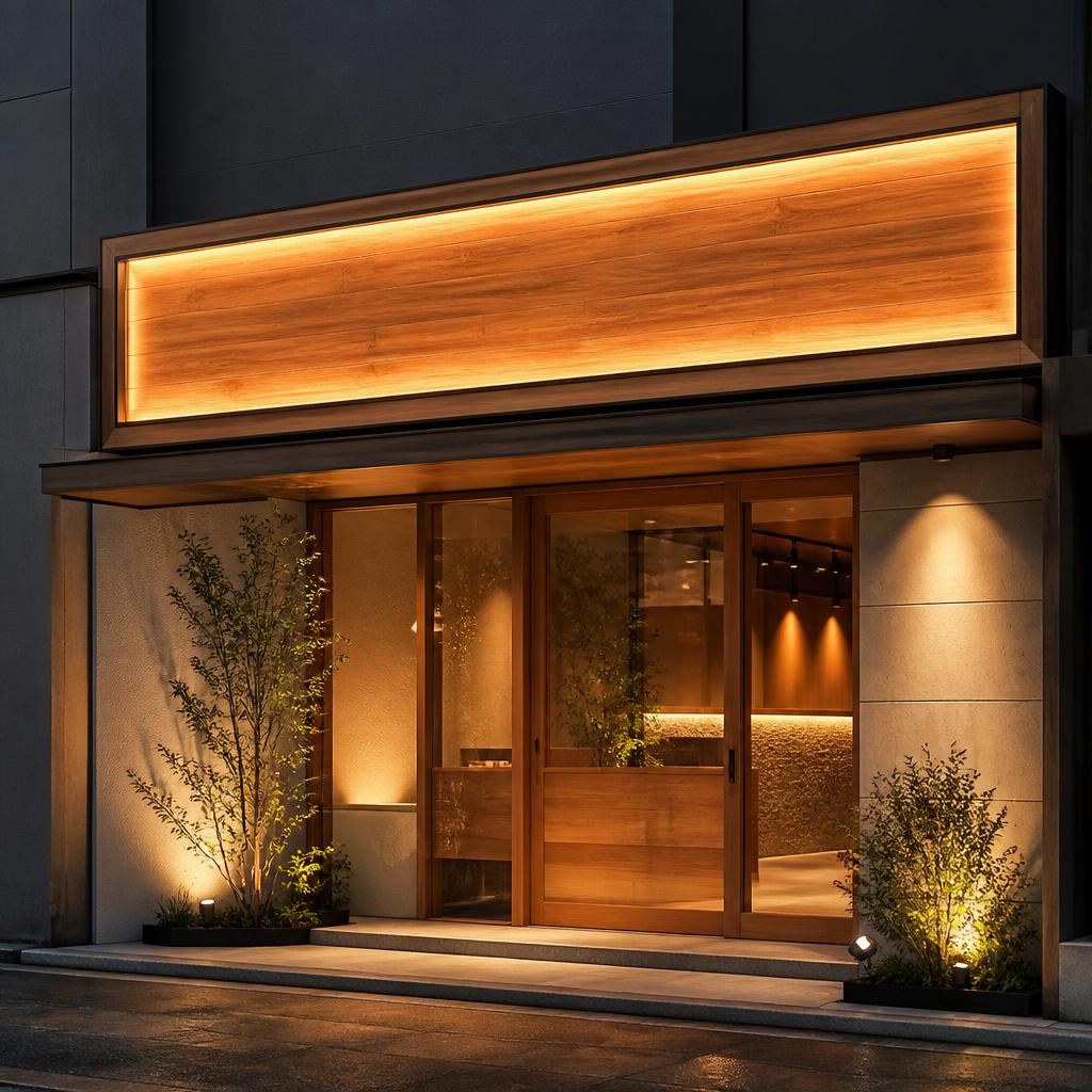 店舗デザインと看板の関係